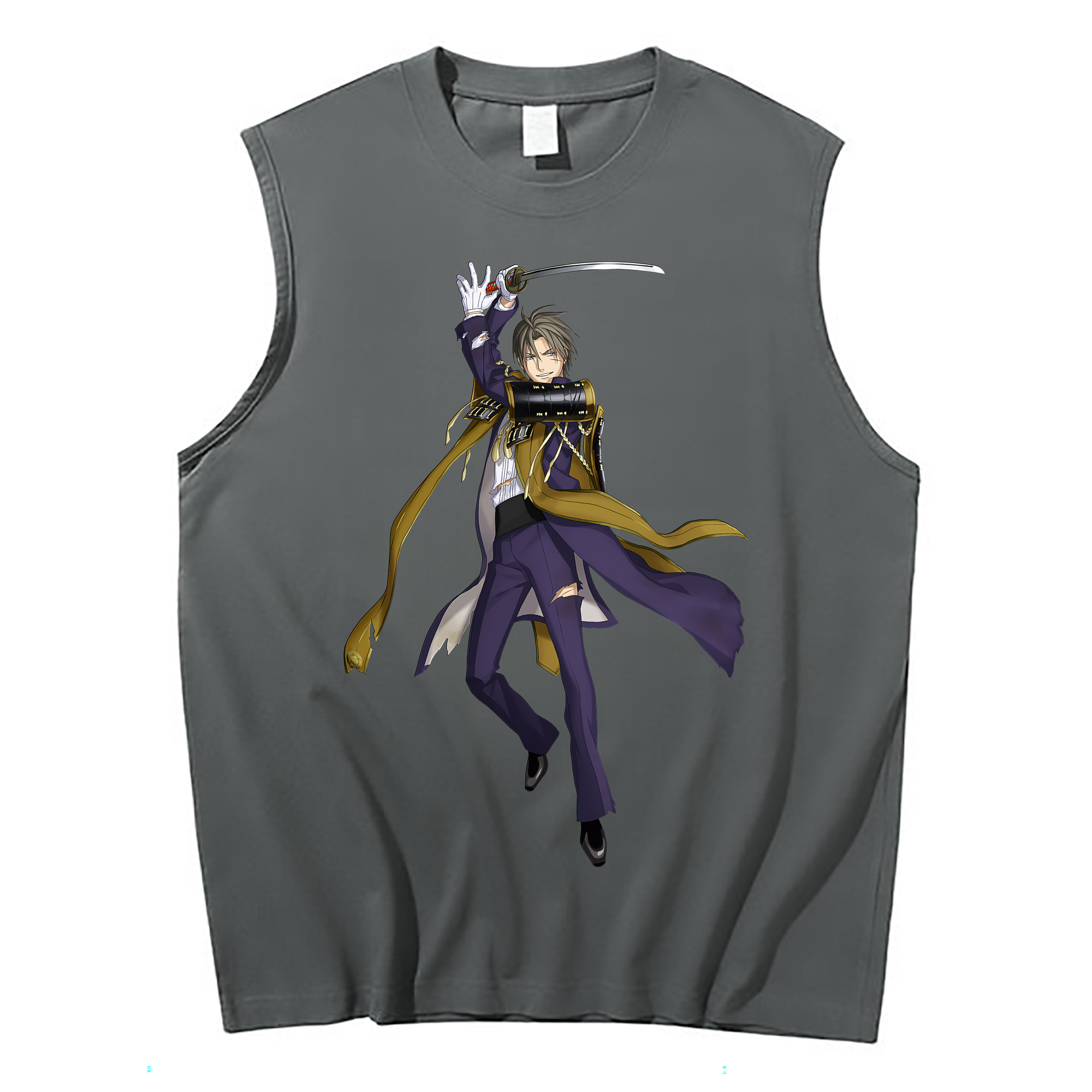 （画像用） 刀剣乱舞 Touken Ranbu コットン100％タンクトップ（フロントプリント）